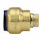 Apollo 3/4 in. Brass Push-To-Connect Cap with Drain FSBCAP34WD - alternate 2